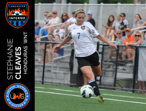Stephanie Cleaves Signs to Play With Lancaster Inferno Pro-Am Women's Soccer UWS League