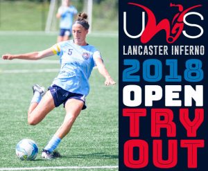 lancaster inferno tryouts pennsylvania pa women soccer team pro am professional