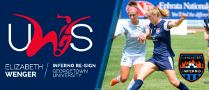 Elizabeth Wenger Soccer Player Lancaster Inferno United Women's Soccer UWS Signing Georgetown University Hoyas Pennsylvania