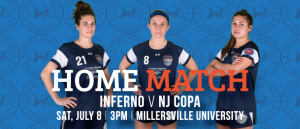 Lancaster Inferno vs NJ Copa FC United Women's Soccer Game Pennsylvania UWS