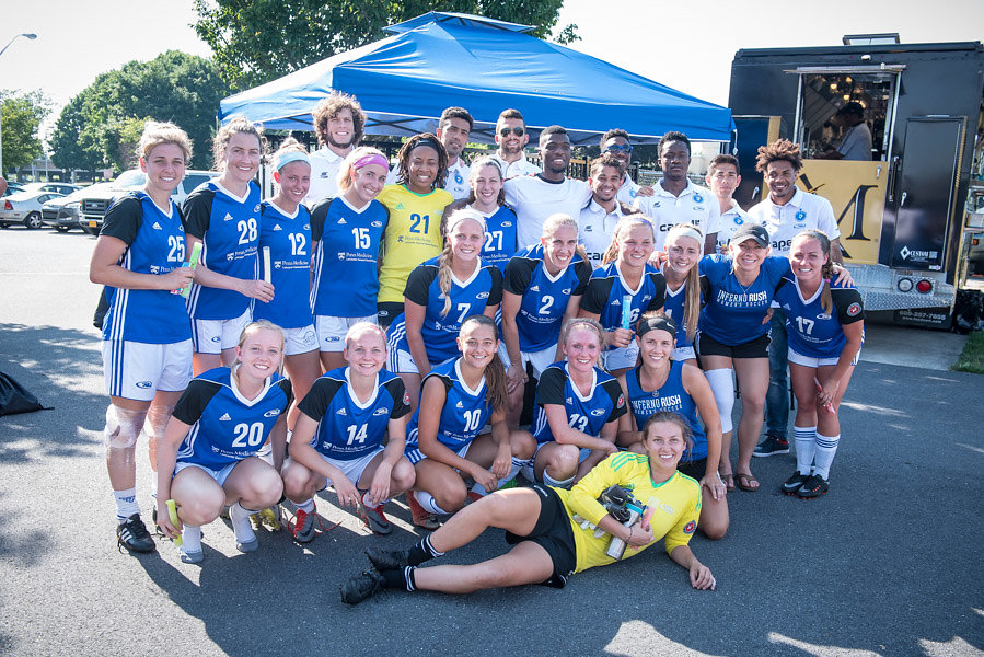 inferno rush national pro-am league rush soccer women's team lancaster inferno Penn FC Harrisburg City Islanders Rush Soccer