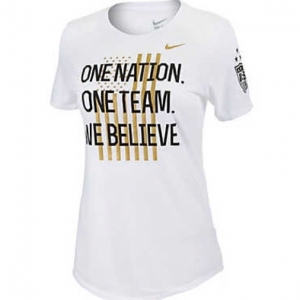 win free contest one nation one team we believe t- shirt nike