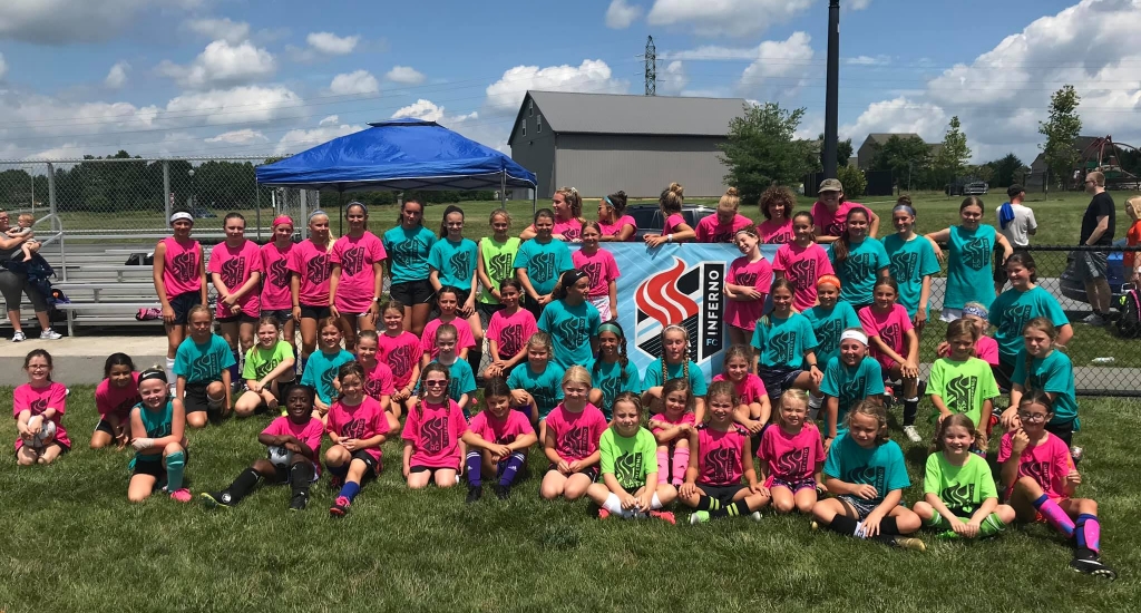 lancaster inferno girls only all girls soccer camp pennsylvania