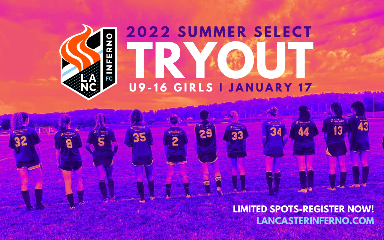 2022 Summer Select Tryout for U9-16 Girls