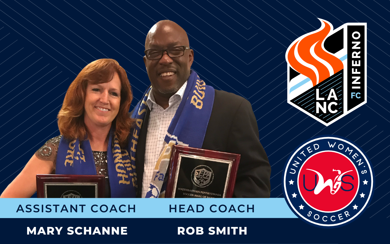 Coaches Rob Smith & Mary Schanne to lead Lancaster Inferno’s UWS Team