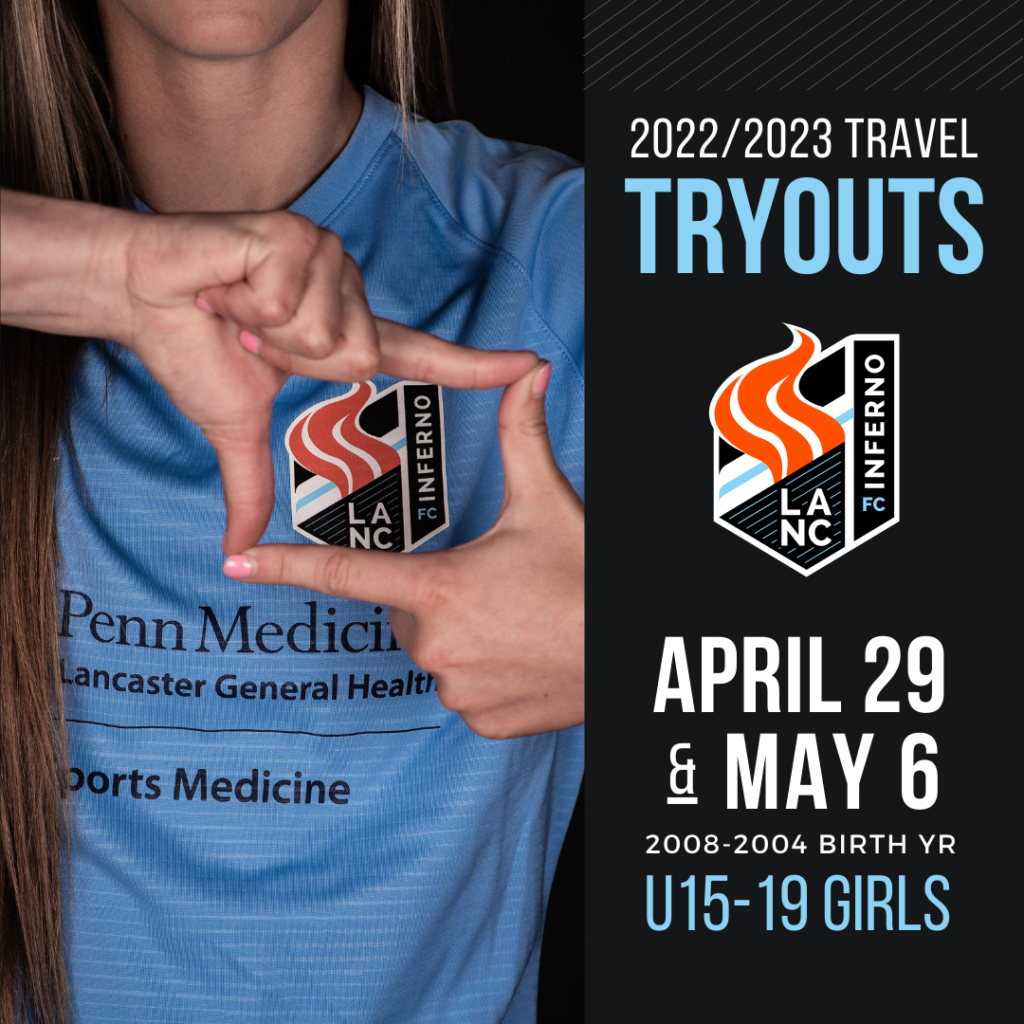lancaster pa youth club tryouts inferno 2022