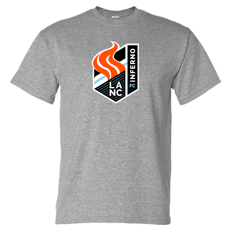 Gray Inferno Logo T-Shirt