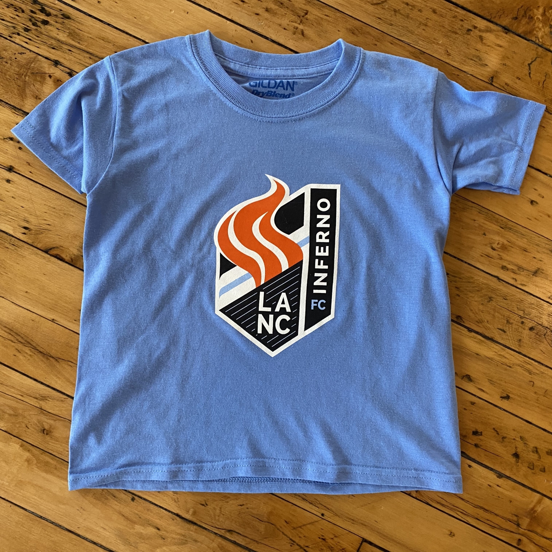 Youth - Blue Inferno Logo T-Shirt
