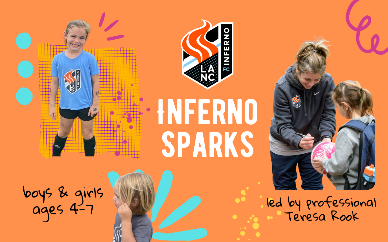 Introducing Inferno Sparks for Girls & Boys ages 4-7