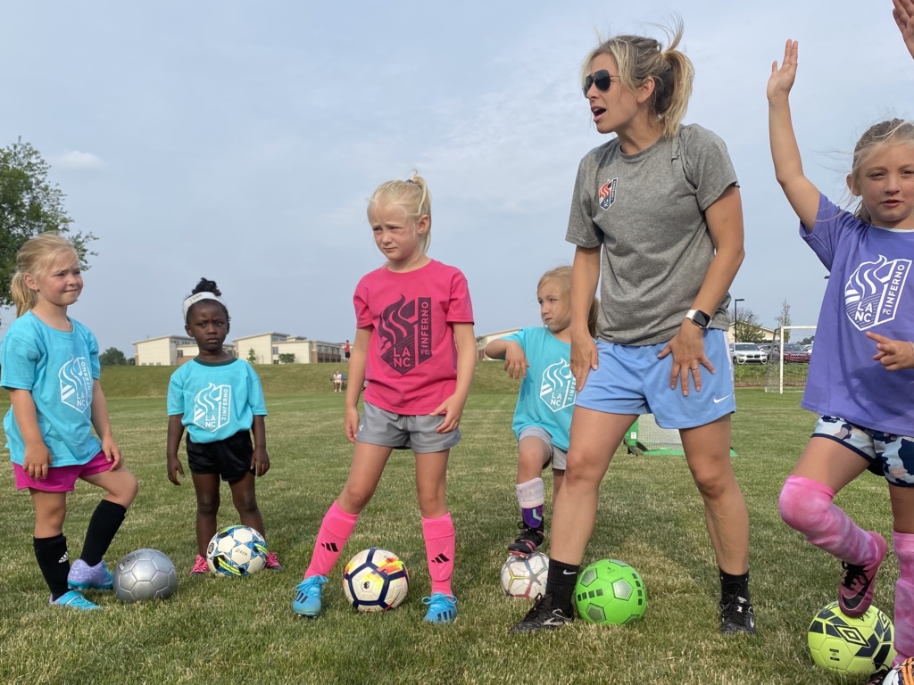 Lancaster Inferno FC women's soccer girls soccer club Lancaster Pennsylvania PA soccer summer of excellence Inferno Sparks boys and girls soccer Teresa Rook