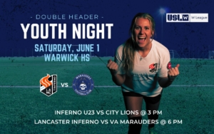 Lancaster Inferno Women's Soccer USL W League USL W Lancaster PA Pennsylvania