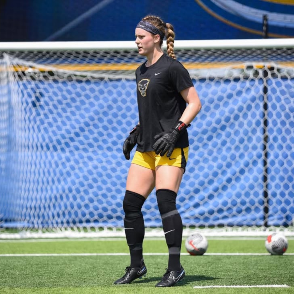 Lancaster Inferno FC Lancaster PA Pennsylvania Lititz Lancaster Inferno Women's Soccer Girls Soccer Professional Soccer clinic Winter 2024 Ellie Breech University of Pittsburgh Pitt Goalkeeper