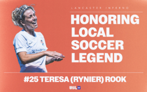teresa rynier rook jersey retirement #25