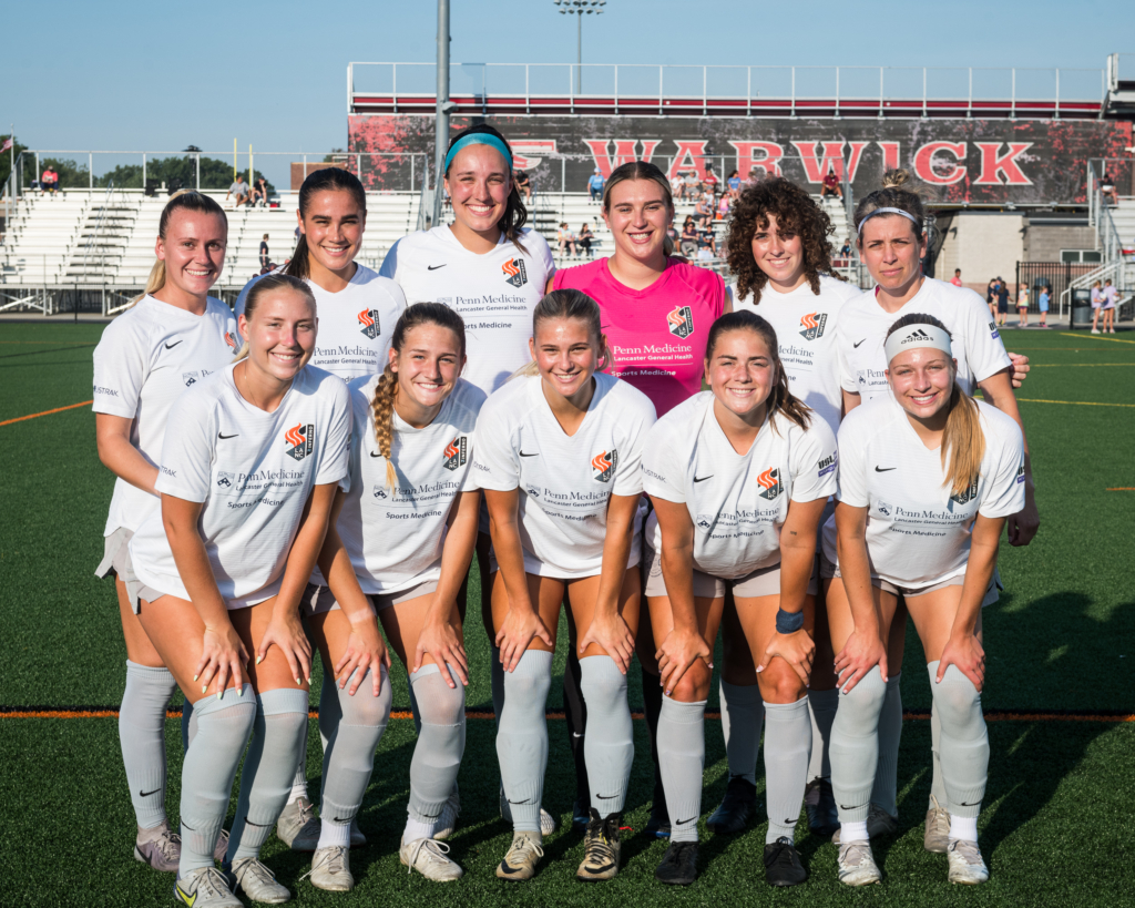 Lancaster Inferno USL W League Women's Soccer Lancaster PA Pennsylvania Girls Soccer Academy Professional Women's Soccer Pre-professional Pro Soccer Taylor Mentzer Exeter Township High School UNC Greensboro Lanc Inferno Path to Pro