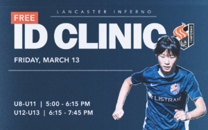 Lancaster Inferno USL W League Lancaster Pennsylvania PA Women's Professional Soccer Pro-Am Pre-Professional United Soccer League Central PA Soccer USL W Lancaster Inferno FC Girls Soccer Academy Teresa Rook Rynier Girls Pre-Travel Program Lancaster PA Pennsylvania Lititz Youth Soccer ID Clinic