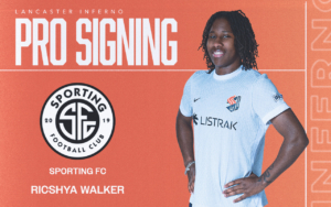 Lancaster Inferno USL W League Women's Soccer Lancaster PA Pennsylvania Girls Soccer Academy Professional Women's Soccer Pre-professional Pro Soccer Ricshya Walker Shya UNH LaSalle University Jamaican Women's National Team Jamaica WNT Path to Pro