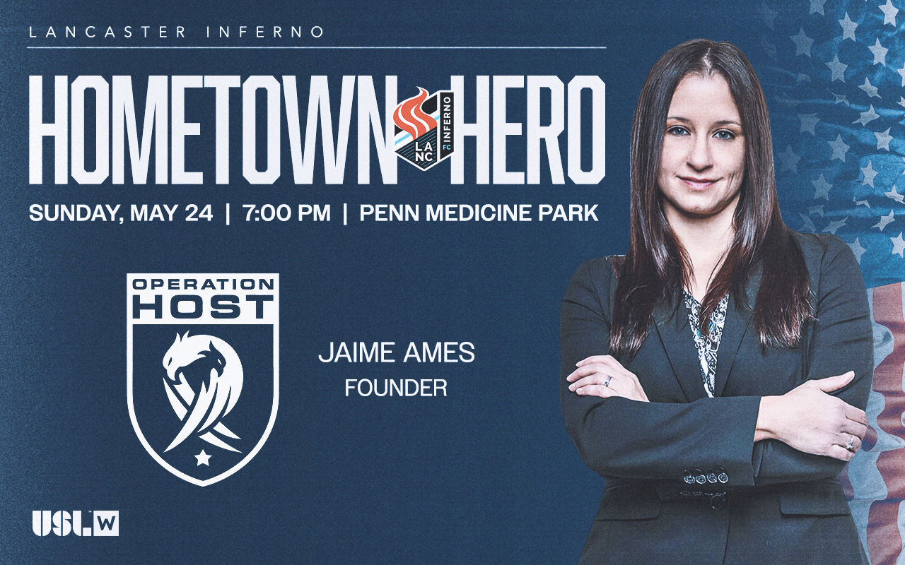 Lancaster Inferno’s Hometown Hero Honored